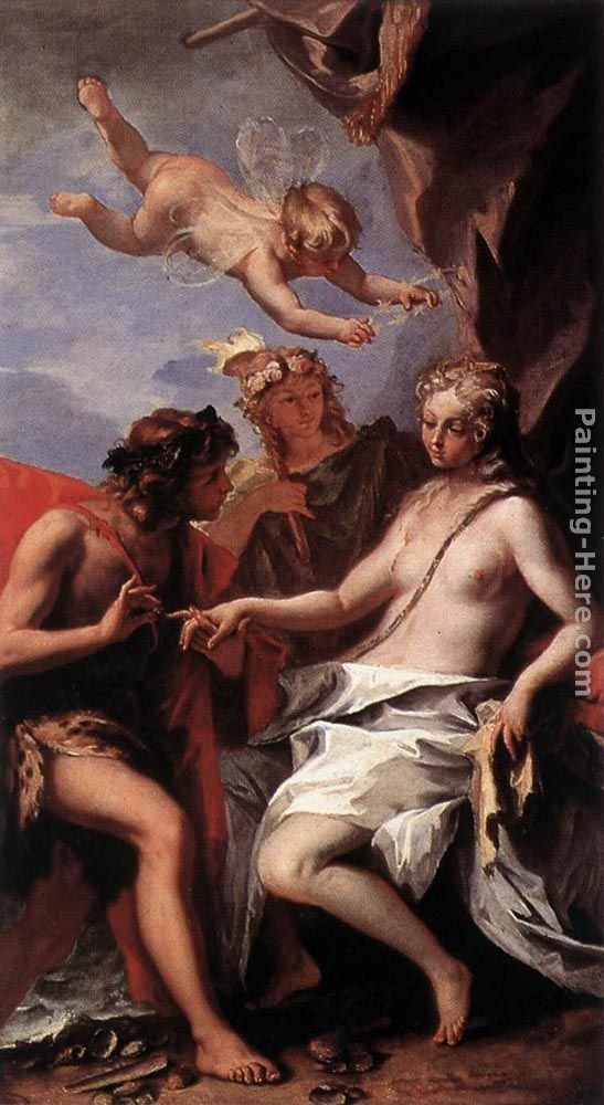 Sebastiano Ricci Bacchus and Ariadne